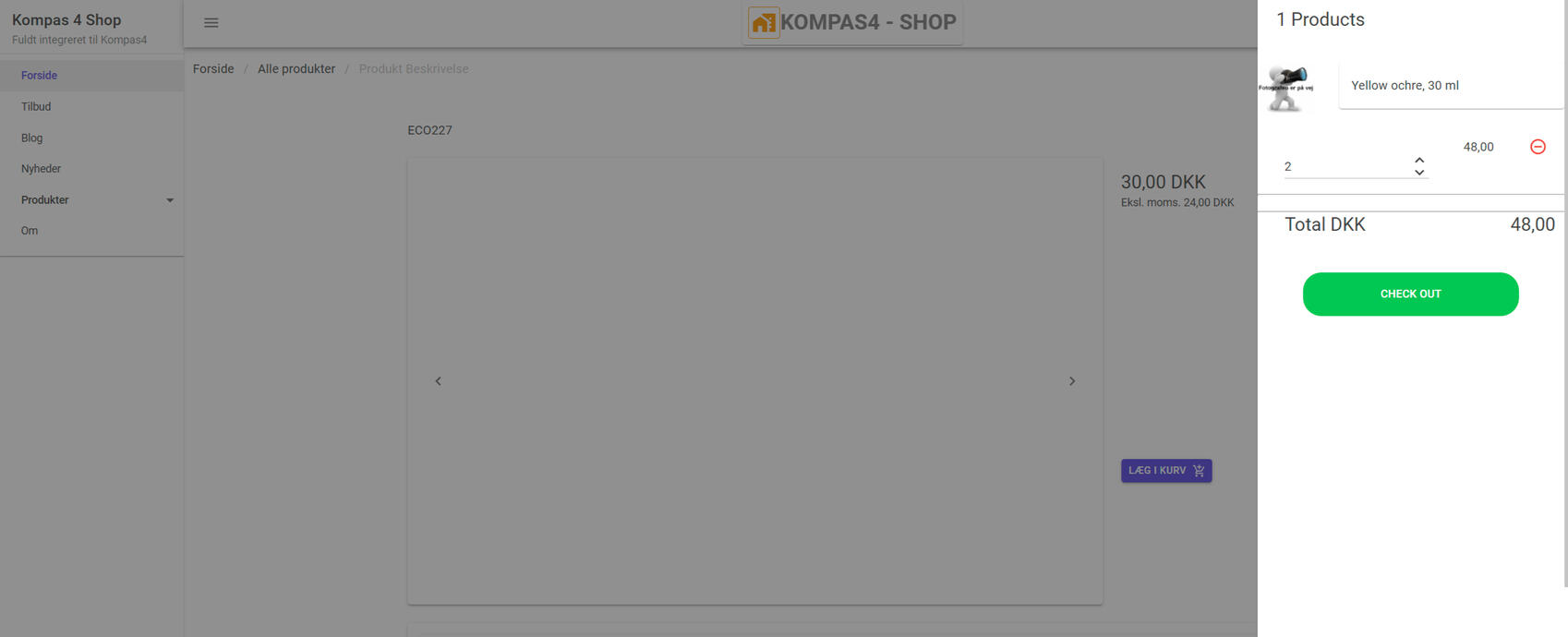 E-Commerce Shop (.Net Blazor Server)